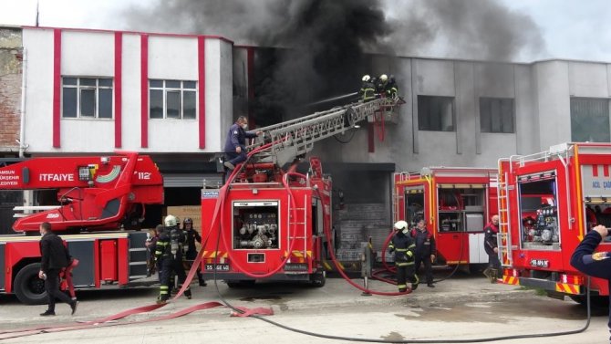 Samsun İtfaiyesi 1 Yılda 1968 Yangın Söndürdü