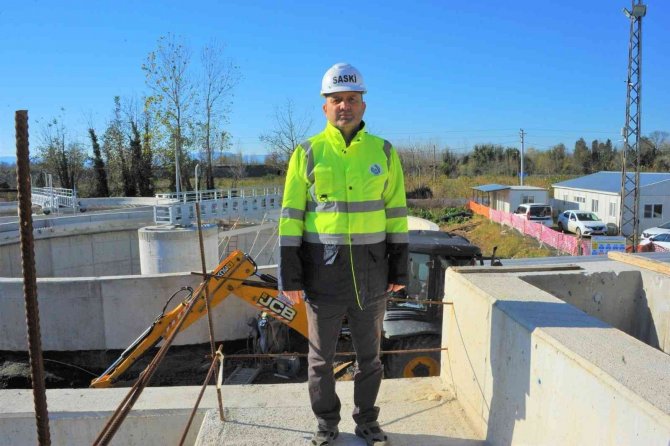 Çarşamba Arıtma Tesisinin Yüzde 50’si Tamamlandı