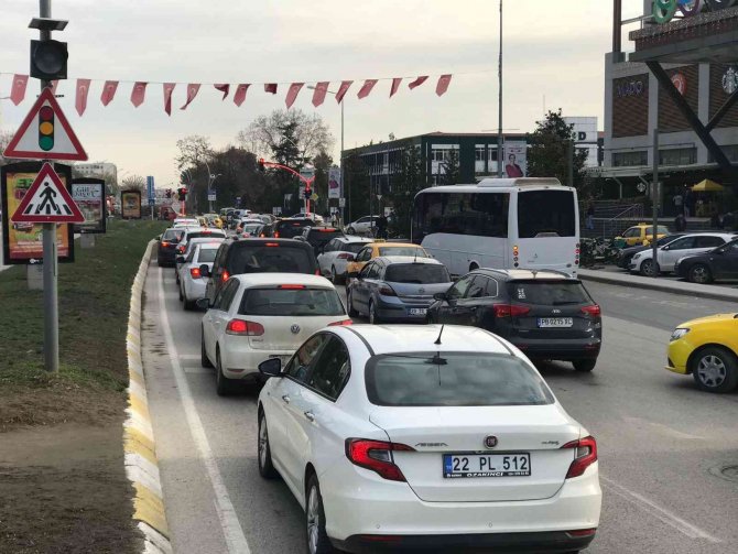 Edirne’de Trafiğe Kayıtlı Araç Sayısı Arttı