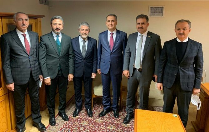 Adıyaman Heyeti Bakanlarla Görüştü
