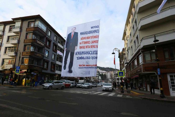 Kızılcahamam’da Erdoğan Heyecanı