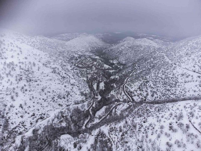 Drone İle Muhteşem Kar Manzaraları