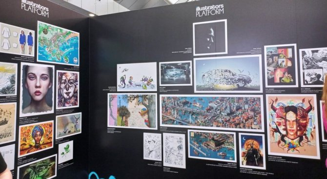 Dpü-gsf, Design Week Türkiye’de İ̇llüstratör Platformu Sergisi’nde