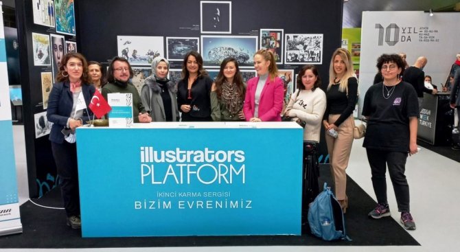 Dpü-gsf, Design Week Türkiye’de İ̇llüstratör Platformu Sergisi’nde