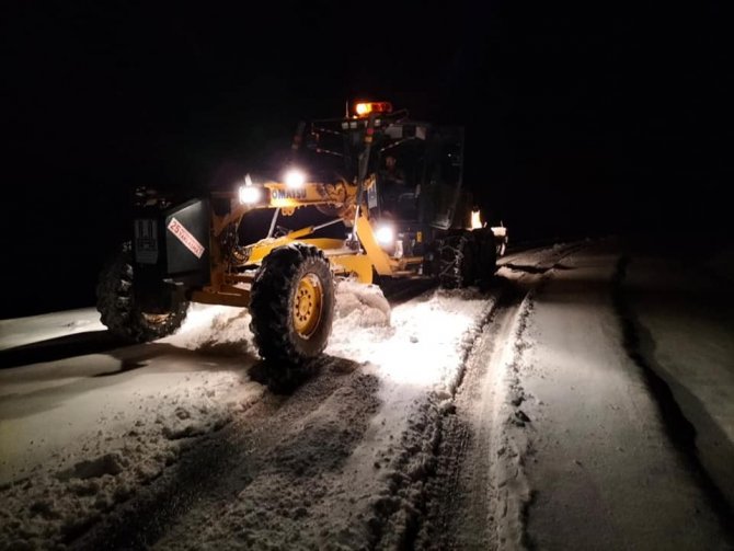 Erzurum’da 372 Mahalleye Ulaşım Sağlanamıyor