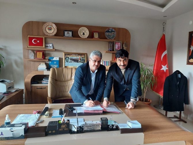 Sulusaray Belediyesinde İmzalar Atıldı