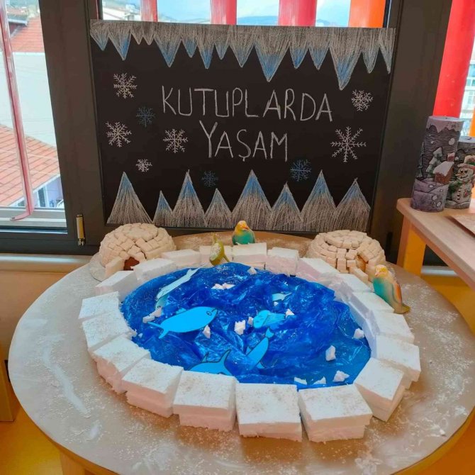 Küp Şekerden İglo Yaptılar