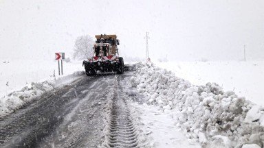 Kahramanmaraş’ta Kar Kalınlığı 1 Metreye Ulaştı