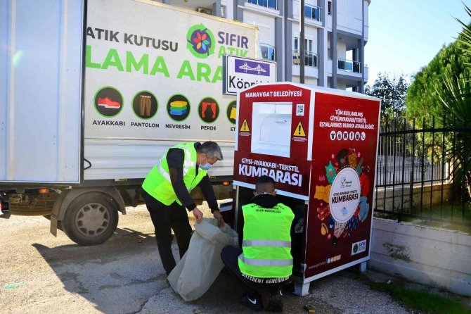 Manavgat’a ‘Mobil Atık Getirme Merkezleri’ Kuruldu