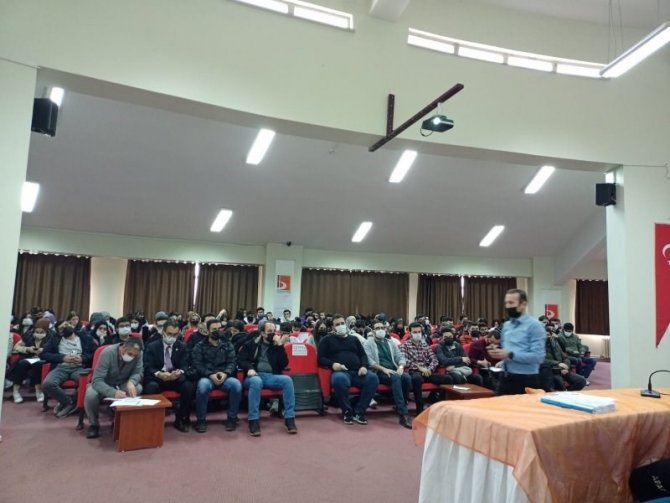 Myo’ya Temel Afet Bilinci Ve Yangın Farkındalık Eğitimi Verildi