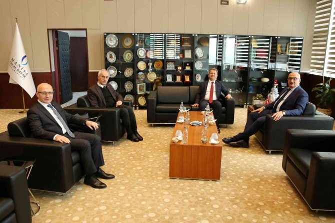 Ösym Başkanı Aygün’den Rektör Ataç’a Ziyaret