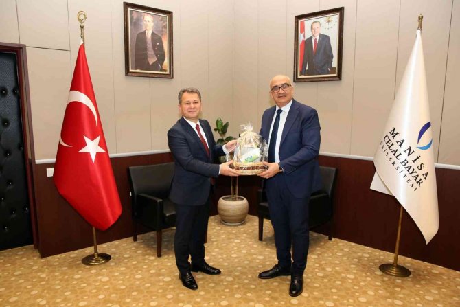 Ösym Başkanı Aygün’den Rektör Ataç’a Ziyaret