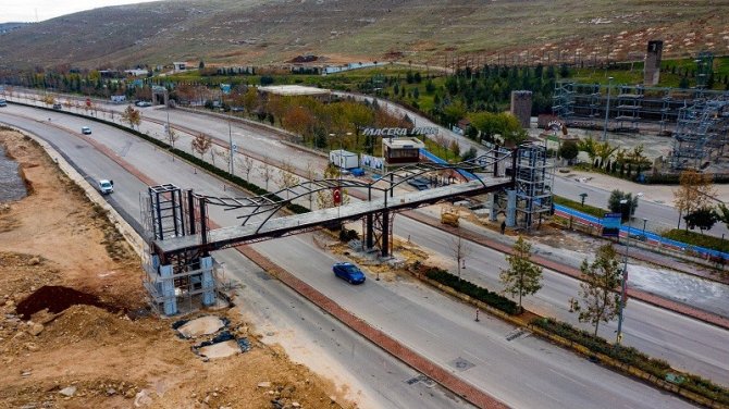 Şahinbey’de Yeşilvadi’ye Üst Geçit