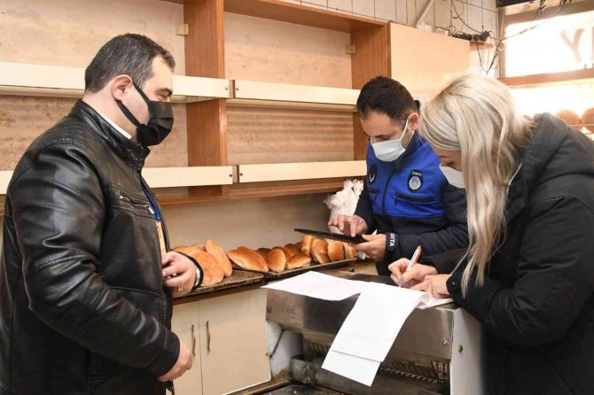 Samsun’da Fırınlara Denetim