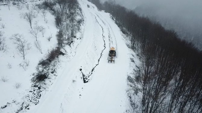 Samsun’a Kar Geldi: Atakum’da Mücadele Başladı