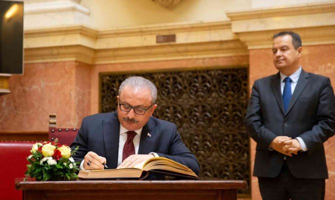Tbmm Başkanı Şentop: “Balkanlarda Barış Ve İstikrarın Kalıcı Ve Devamlı Olması Avrupa Ve Dünya Barışı Açısından Da Önemli”