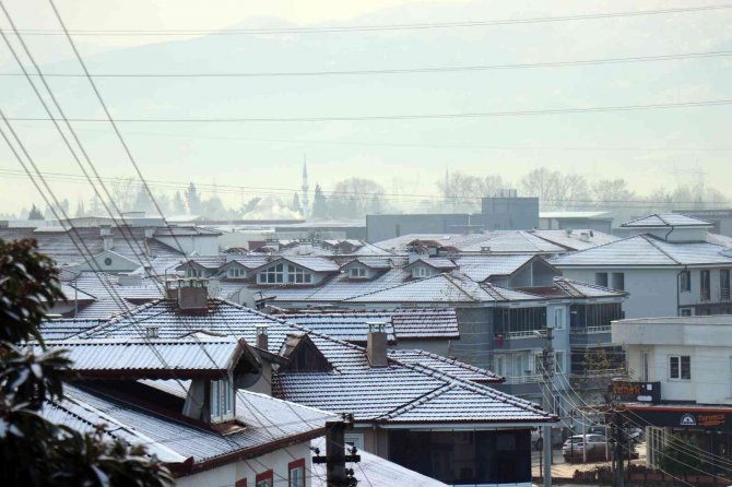 Sakarya Güne Karla Uyandı