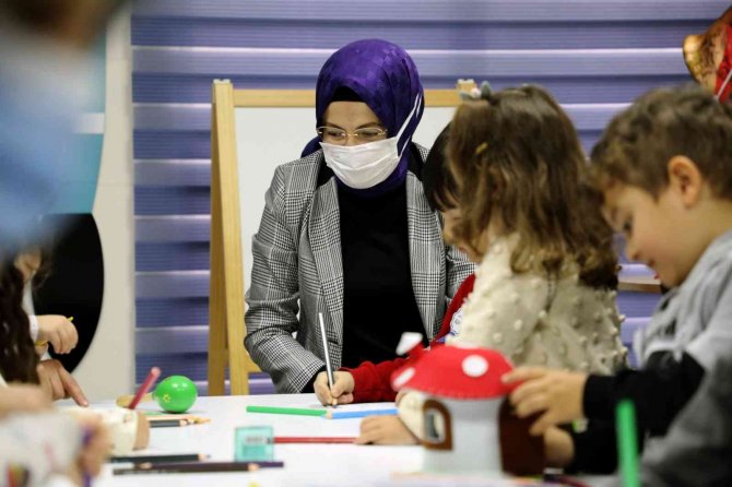 Akyurt Bebek Kütüphanesi Hizmete Girdi