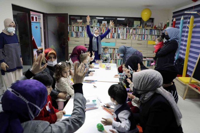 Akyurt Bebek Kütüphanesi Hizmete Girdi