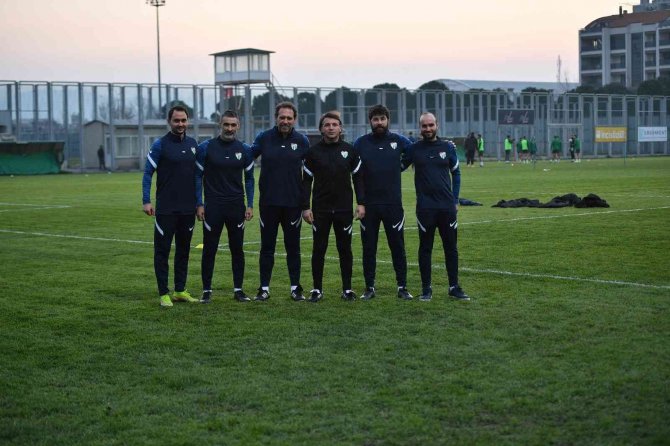 Bursaspor’da Tamer Tuna İlk Antrenmanına Çıktı