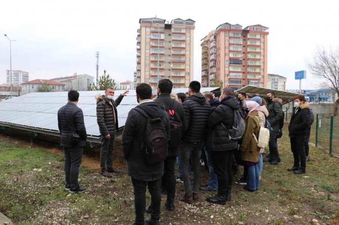 Mühendis Adaylarından Çedaş Kampüsündeki Ges’e Teknik Gezi