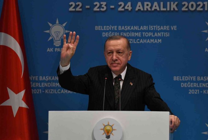 Cumhurbaşkanı Erdoğan, Belediye Başkanlarına Hitap Etti: "Tüm Çalışmalarınızı 2023 Seçimlerine Göre Ayarlamanız Gerek"