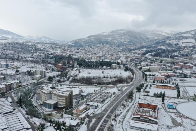 Devrek Beyaza Büründü