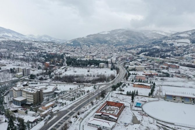 Devrek Beyaza Büründü