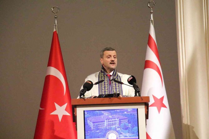 Gazi Üniversitesinden Kktc Cumhurbaşkanı Tatar’a Fahri Doktora Belgesi