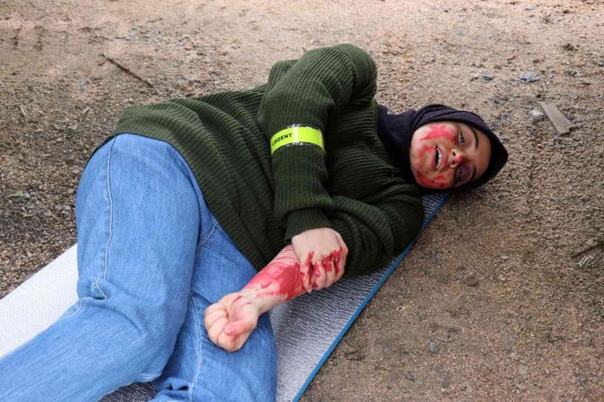 Gümüşhane Umke’den Nefes Kesen Tatbikat