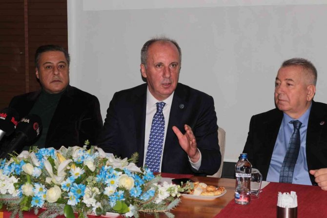 Memleket Partisi Lideri İ̇nce: “Üretim Seferberliği Başlatılmalı”