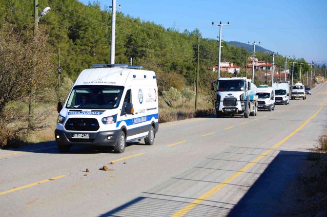 Büyükşehir Belediyesinden Tatbikat