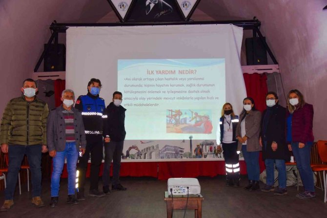 Milas’ta İlkyardım Eğitimi Verildi