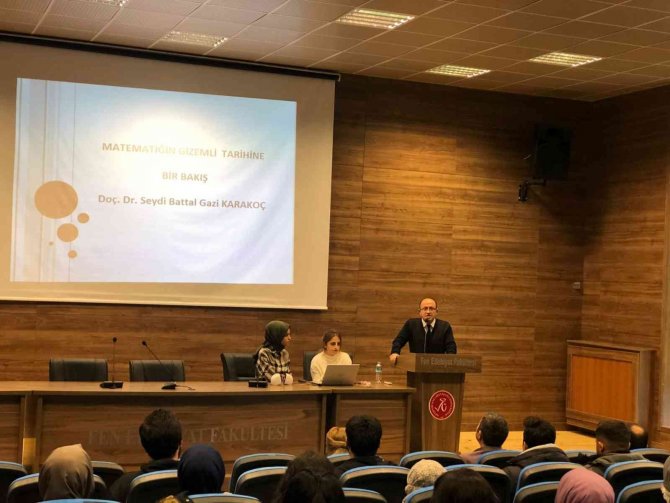Nevü’de ’Matematiğin Gizemli Tarihine Bir Bakış’ Konulu Seminer Gerçekleştirildi