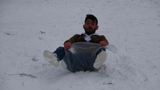 Ordu’da Kar Güzelliği: Boztepe Gelinliğini Giydi