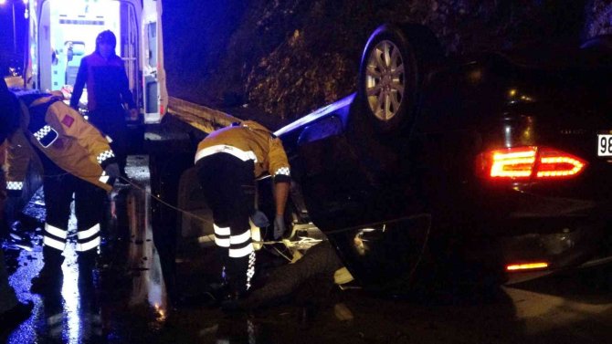 Samsun’da Feci Kazada Muhtar Öldü, 1 Kişi Yaralandı