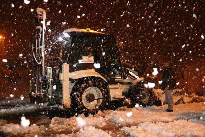 Sinop’ta Karla Mücadele Timleri Teyakkuza Geçti