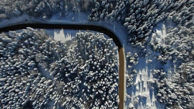 Uludağ’da Kartpostallık Görüntüler
