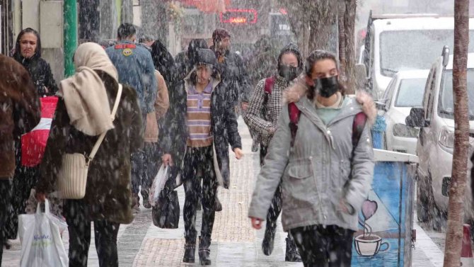Van’da Yoğun Kar Yağışı