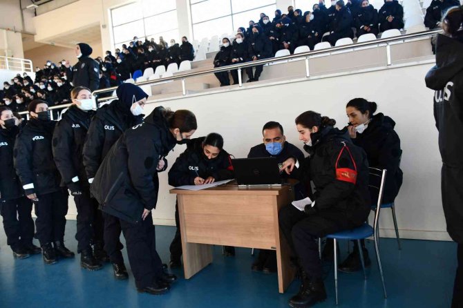 Polis Adaylarına Covid-19 Aşısı Uygulandı