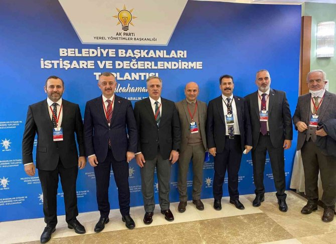 Ak Partili Başkanlardan Önemli Temaslar