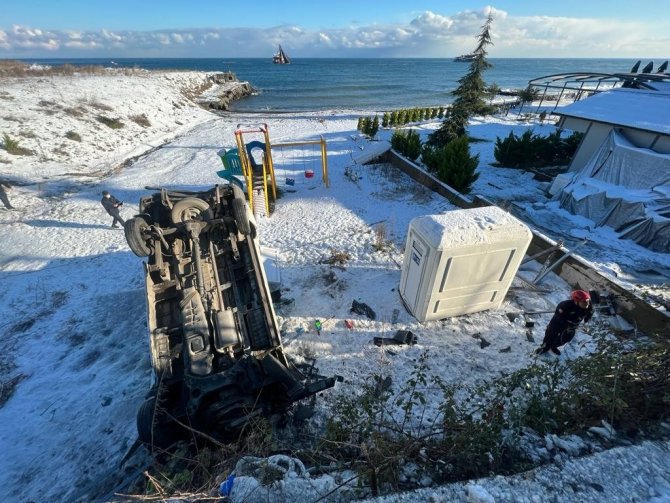 Trabzon’da Gizli Buzlanma Kazalara Neden Oldu: 1 Ölü, 6 Yaralı