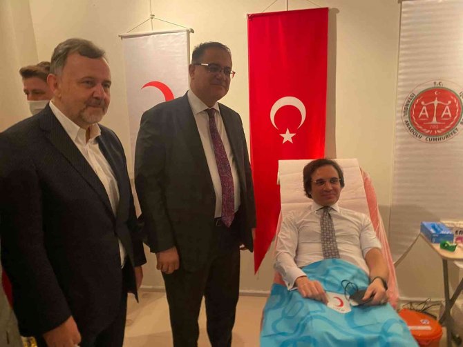 Anadolu Adliyesi’nde Kan Bağışı Kampanyası Başlatıldı