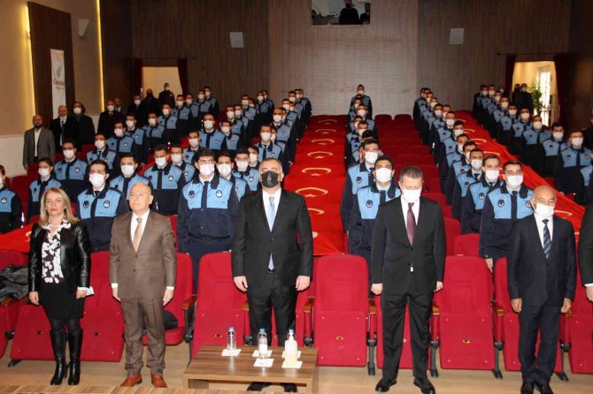 Zabıtalar Çankaya’da Yemin Etti