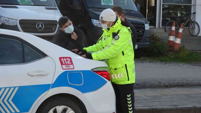 Karadeniz Sahil Yolu’nda ‘Drone’ Destekli Trafik Denetimi