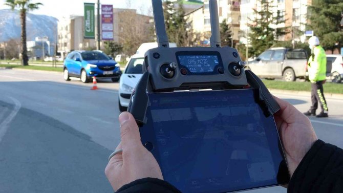 Karadeniz Sahil Yolu’nda ‘Drone’ Destekli Trafik Denetimi
