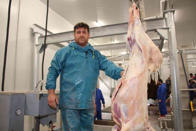 Oltu Cağ Kebap Fabrikası Deneme Üretimine Başladı