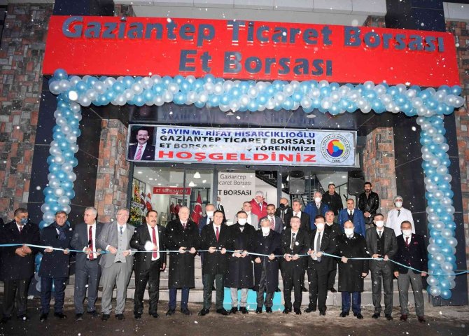 Gtb Yeni Hizmet Binası Ve Et Borsası Törenle Hizmete Açıldı