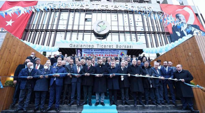 Gtb Yeni Hizmet Binası Ve Et Borsası Törenle Hizmete Açıldı