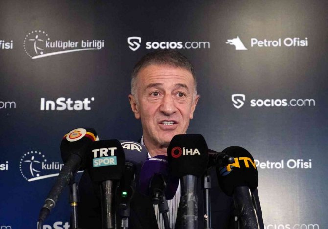 Ahmet Ağaoğlu: "Tff Başkanımız Nihat Özdemir’in Sözünü Yerine Getirmesini Talep Ediyoruz"